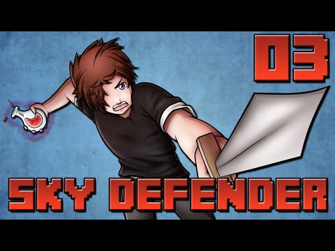 Siphano - Sky Defender : Direction Nether | Jour 03 - Minecraft