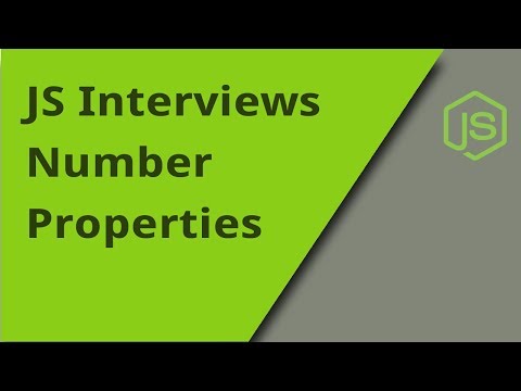JS Interview Number Properties Question 27