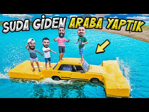 SUDA GİDEN ARABA YAPTIK/ DOĞADA HAYATTA KALMA