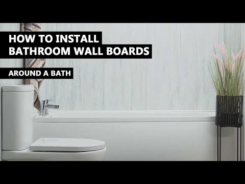 How To Install Showerwall Around A Bath - Fitting Guide