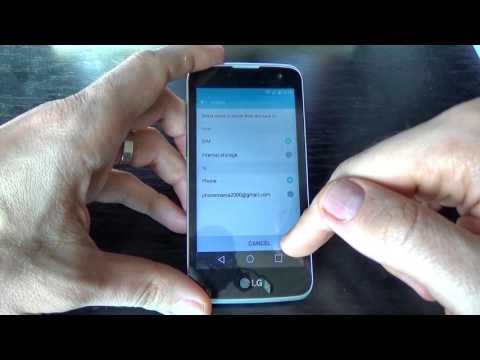 LG K4 - How to copy contacts from SIM card