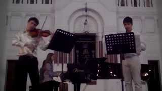 Darius Milhaud - Suite for Violin, Clarinet and Piano Op. 157b