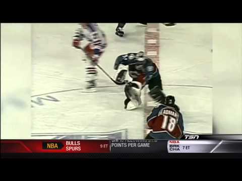 Patrick Roy goes over the red-line (1997)