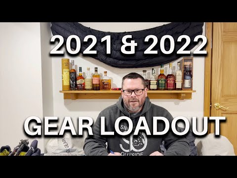 2021 2022 Backpacking Gear Load Out