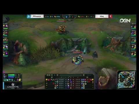 League Of Legends — BBQ Olivers vs Afreeca Freecs  LCK Spring Split 2017 Game 2