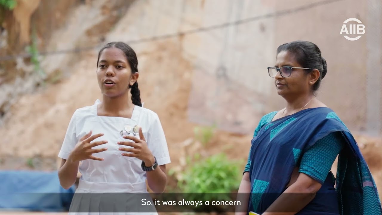 Protecting Communities from Landslides in Sri Lanka | Building Climate Resilience with AIIB