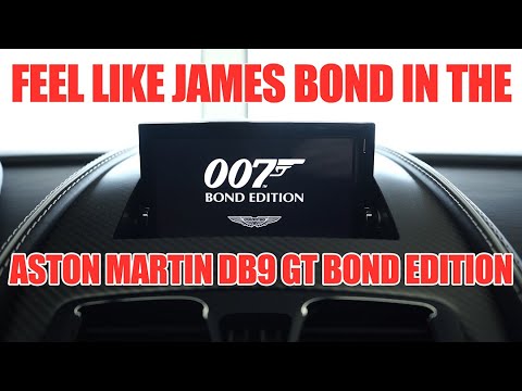 Feel Like James Bond in the Aston Martin DB9 GT Bond Edition