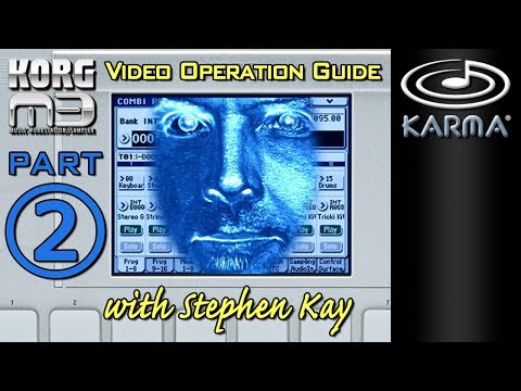 Korg M3: Video Operation Guide (Part 2)