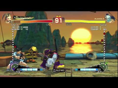 JUNZ_E1 [Ibuki] Vs Gurcat [Vega] SSF4 AE 2012 Ranked Matches - PSN