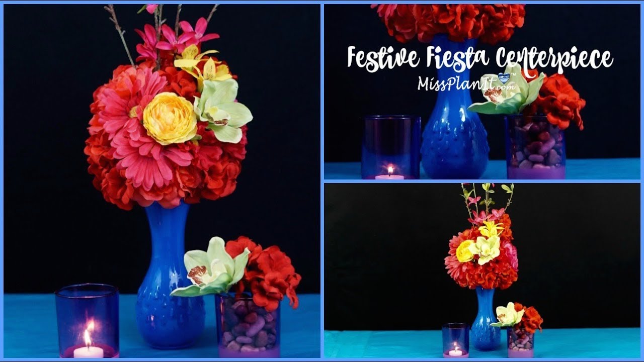 DIY Festive Fiesta  Wedding Centerpiece | DIY Budget Ideas | DIY Tutorial