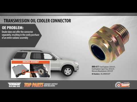 Highlighted Part: Transmission Oil Cooler Connector for Select Ford Explorer & Mountaineer Models