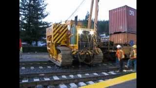 preview picture of video 'Colfax Derailment Down Town Crossing'