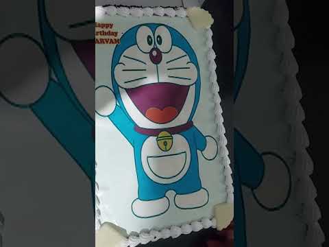 Oye Mere Buggu Oye|Miss YouEnnaSara2||Navjeet| #DoremonCake#Happy BirthdayCake#Short #SpandanSheth