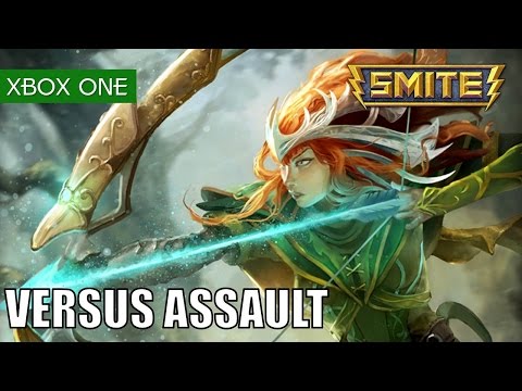 SMITE Gameplay Xbox One Assault Versus as Artemis - I have a bad feeling
