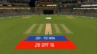 TOUGH TO HANDLE PRESSURE SITUATION FOR DELHI | MUMBAI VS DELHI | MAY 2022 T20 CRICKET GAMEPLAY