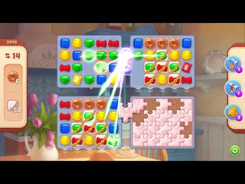 Homescapes Level 9846 No Boosters Gameplay