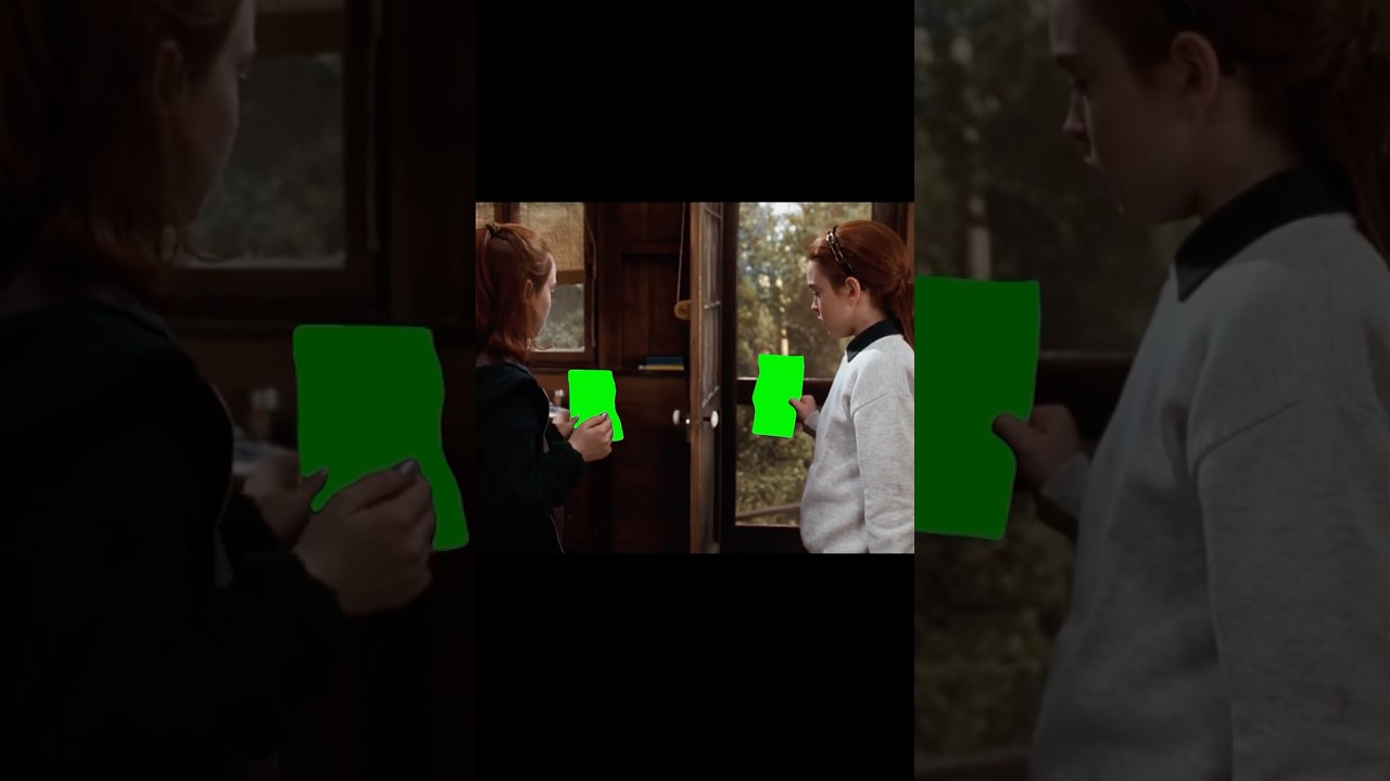 The Parent Trap Picture | Green Screen #throwback #lindsaylohan #freakierfriday #funny #meme