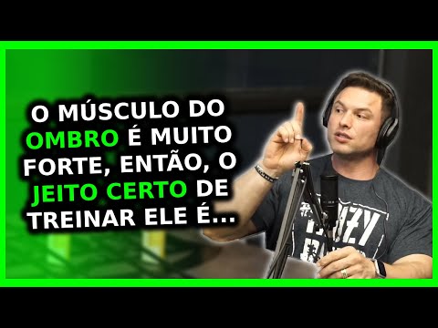 COMO TREINAR OMBROS DO JEITO CERTO? MAIS REPETIÇÕES OU MAIS CARGA? | Paulo Muzy Ironberg Cariani