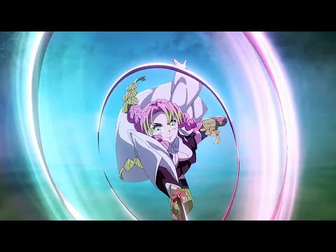 Mitsuri vs Zohakuten Epic Fight | Demon Slayer Season 3 Ep 10