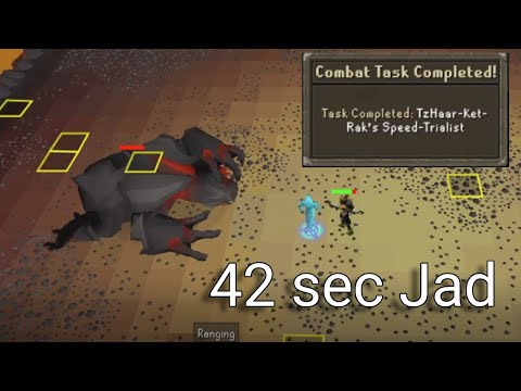 42 sec Jad! TzHaar-Ket-Rak's Speed-Trialist