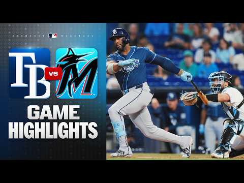 마이애미 VS 탬파베이 4:3 MLB 하이라이트