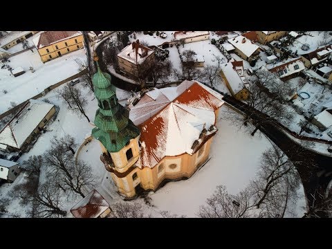 Odolena Voda z výšky