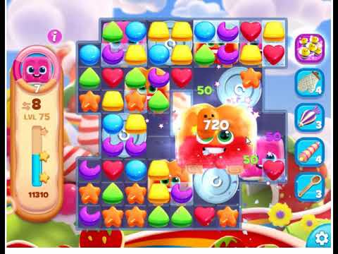 Cookie Jam Blast Level 75 - No Boosters