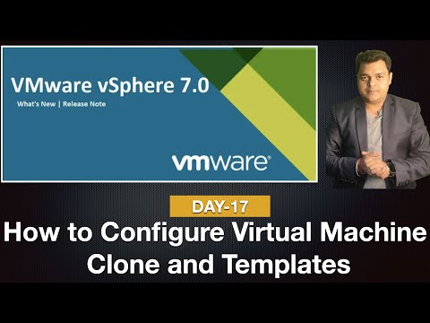 What is work of clone and templates in vSphere 7.0 | vSphere 7.0 Training Certification