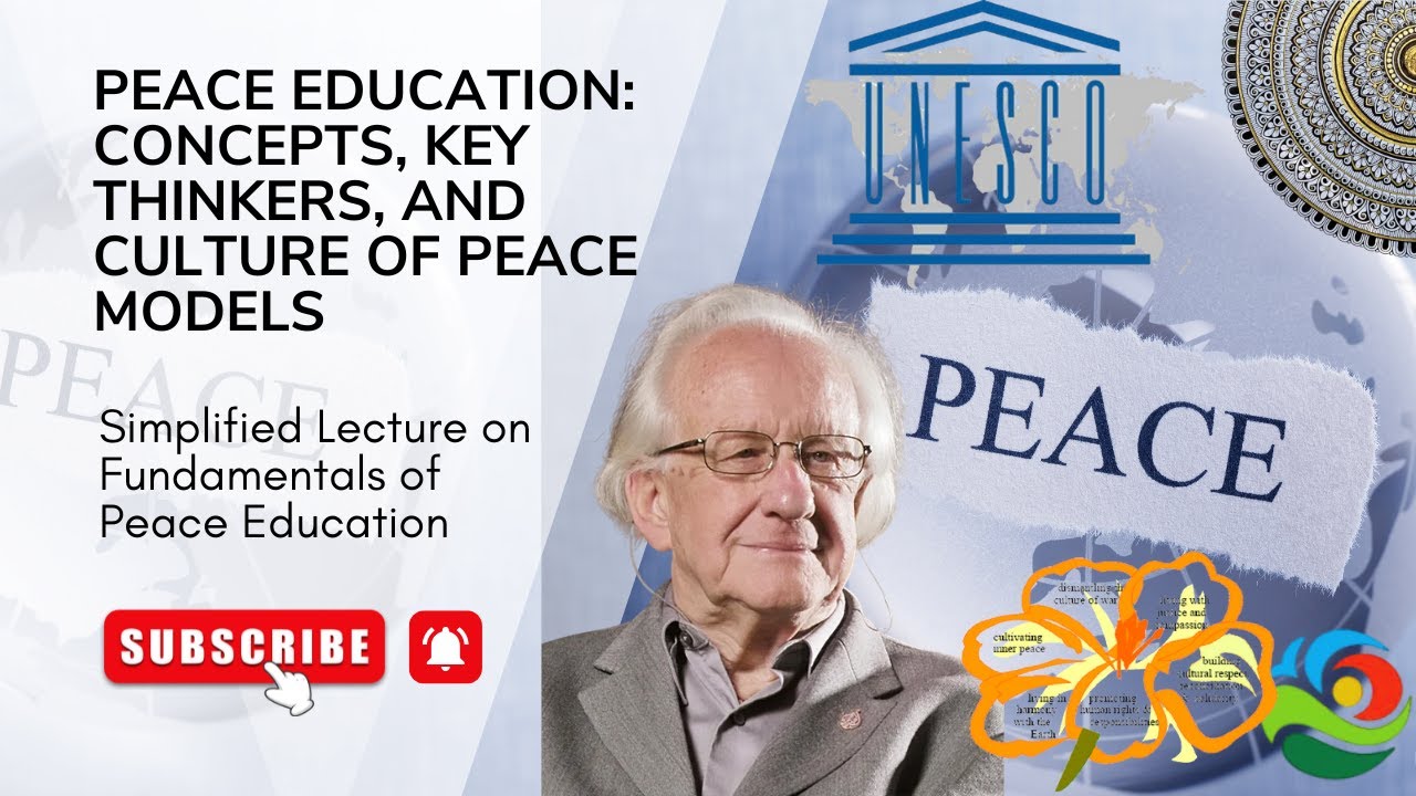 Foundations of Peace Education Explained | Johan Galtung, Castro & Galace, and UNESCO Models