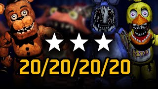 4/20 beaten and 3 stars! [FNAF 2] || Five Nights At Freddy