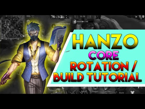 CORE HANZO BUILD AND ROTATION | ML HERO GUIDE | MOBILE LEGENDS | KUYA JHE TV