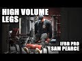 IFBB Pro - Sam Pearce - High Volume Legs Training #bodybuilding #training #legs WINNERS ANNOUNCED!!!