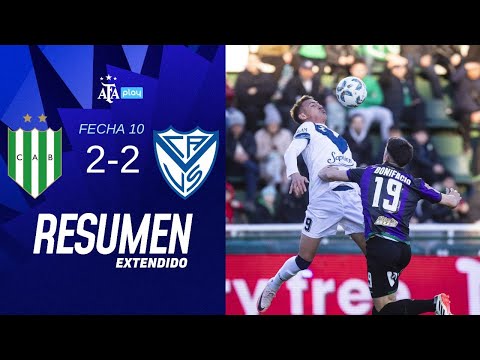 Banfield 2-2 Vélez | #TorneoBetano | Resumen Extendido | Fecha 10