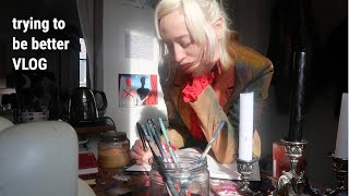 February notes VLOG - Art, love, life, & trying to be better