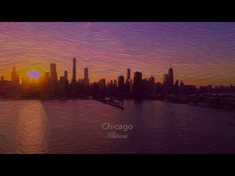Chicago is amazing | Most beautiful skyline in the world | Lake Michigan Relaxing drone city 4k