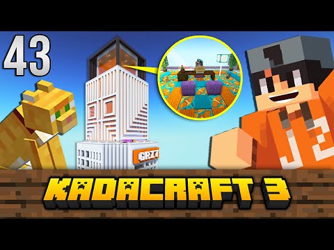 KadaCraft 3 #43: TAPOS NA ANG OPISINA! - Filipino Minecraft SMP