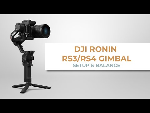 How to EASILY Balance Your DJI Ronin RS3 or RS4 Gimbal - Step-by-Step Guide