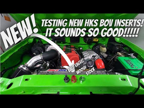NEW HKS Blow Off Valve Inserts! Best Inserts Ever Made HANDS DOWN!