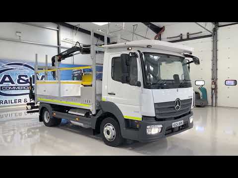 2024 MERCEDES ATEGO 816 POLE CARRIER WITH CRANE - Image 2