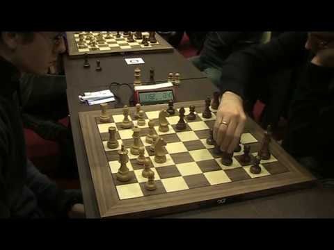 GM Anton Guijarro David - GM Peter Leko, Queen's pawn game, Rapid chess