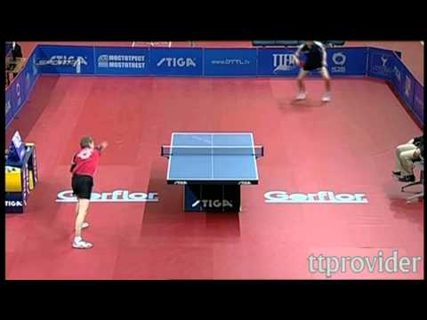 European Supercup 2010: Dimitrij Ovtcharov-Werner Schlager (Group match)