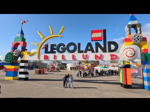 Video: Legoland 2023 Billund Denmark 4K — Legoland Billund Resort in Billund