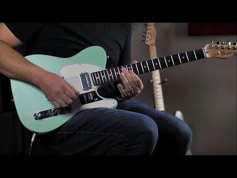 Fender American Performer Telecaster Hum Rosewood Fretboard 2023 - Satin Surf Green image 10