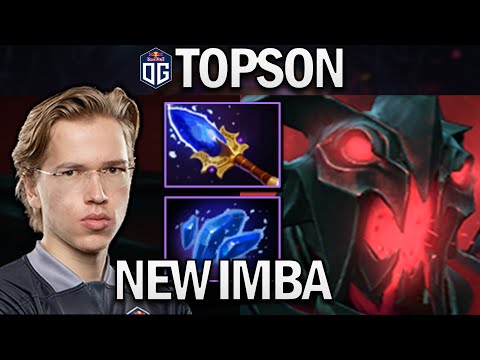 OG.TOPSON SHADOW FIEND WITH AGHANIMS SHARD - DOTA 2 7.28 GAMEPLAY