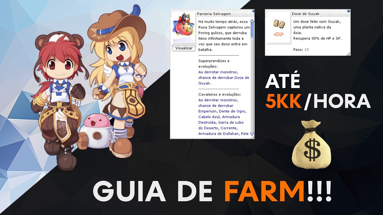 GUIA DE FARM ZENYS RAGNAROK @THOR