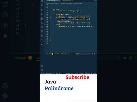 Java Practice Telugu Palindrome Program In Java Telugu Java Tutorial Java Interview Telugu