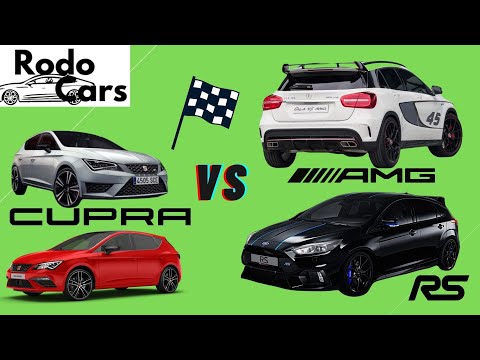 LEON CUPRA VS FOCUS RS VS MERCEDES AMG!! NO VAS A CREER QUIEN GANÓ!!