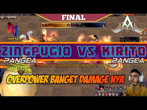 [GRAND CHAMPIONSHIP PM]zingpugio VS Kirito 11/9/2022 - Atlantica Rebirth Indonesia