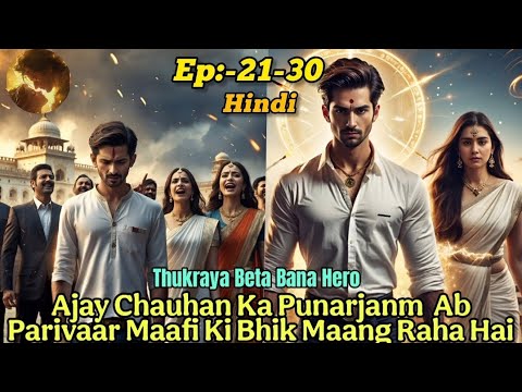 Ep:-21-30 AJAY KA PUNARJANM AB PARIVAAR MAAFI MAANG RAHI HAI l Novel explain in hindi #novel #hindi 
