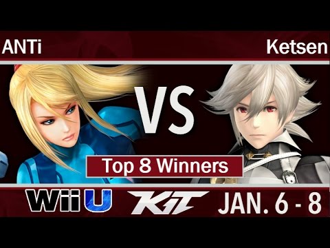 KIT17  - IMT | ANTi (ZSS, Mario) vs Ketsen (Corrin) Top 8 Winners - Smash 4